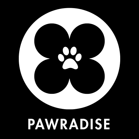 Pawradise ロゴステッカー
